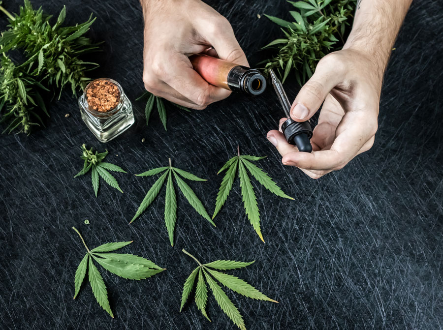vapoter du CBD 